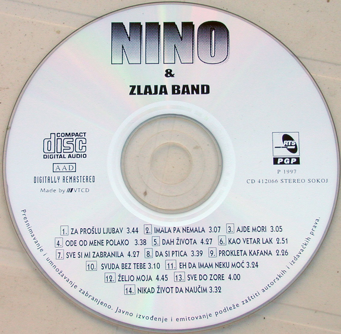 Nino 1997 CD