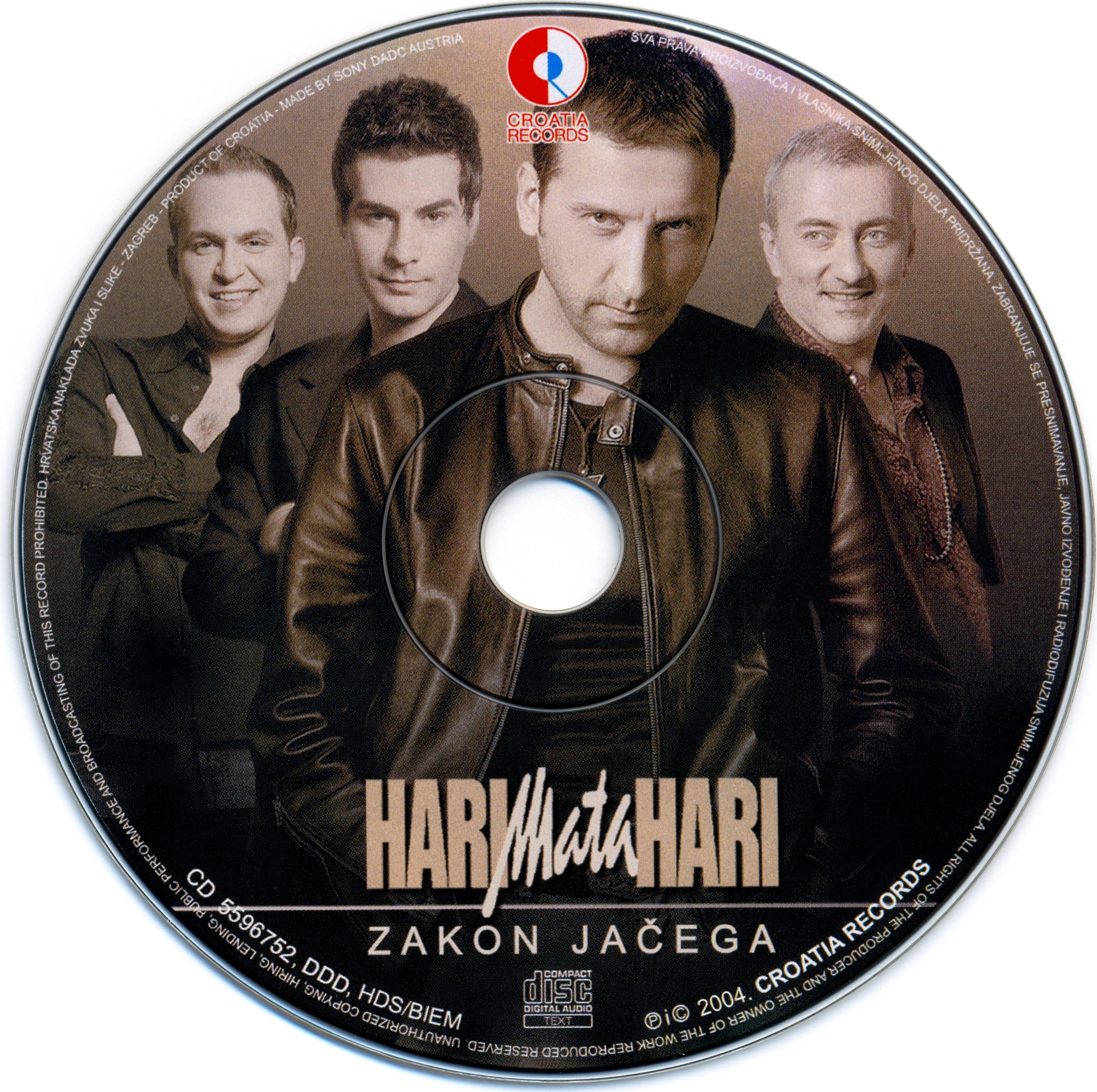 Hari Mata Hari Zakon jacega 2004 cd