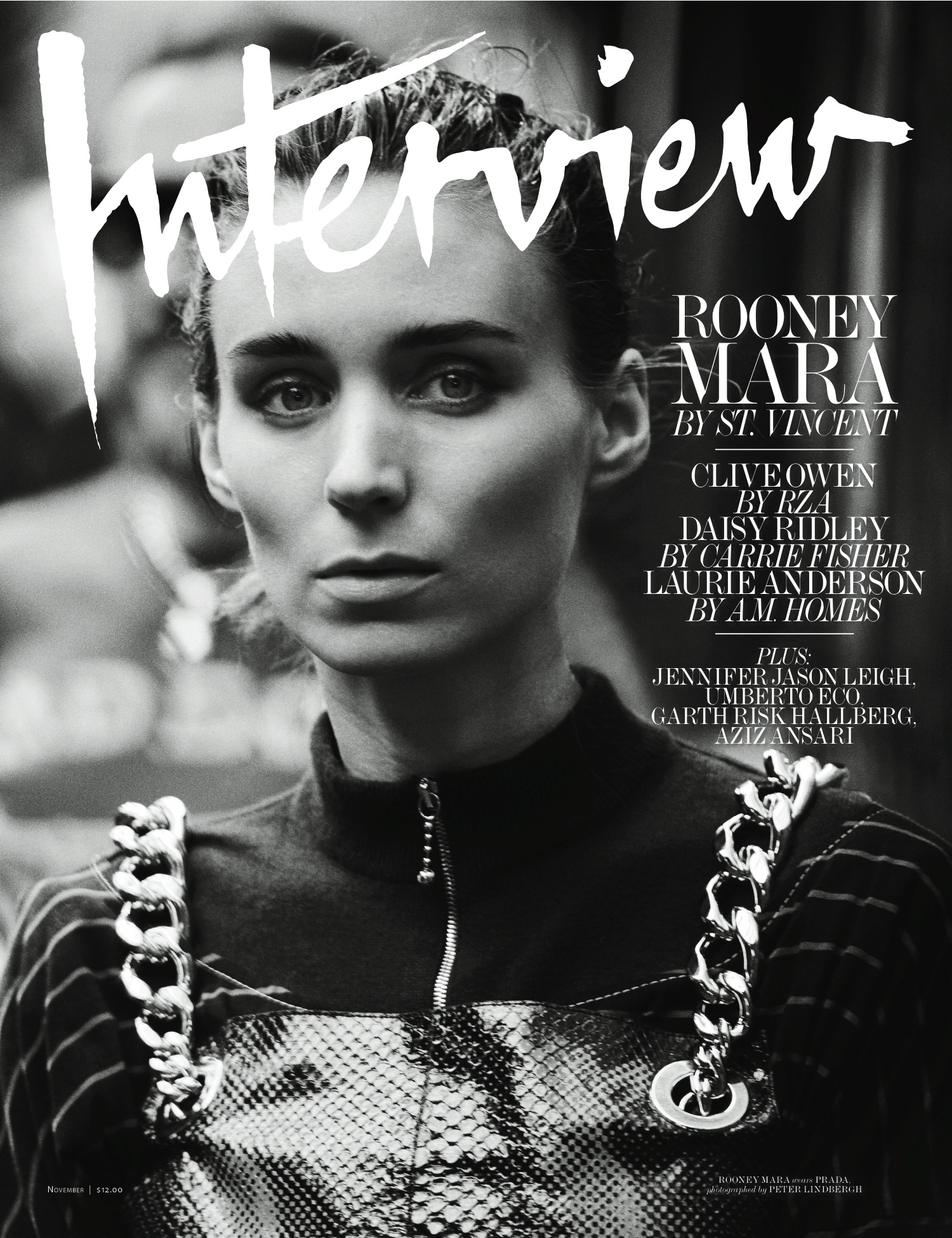 Rooney Mara Interview November 2015 cover