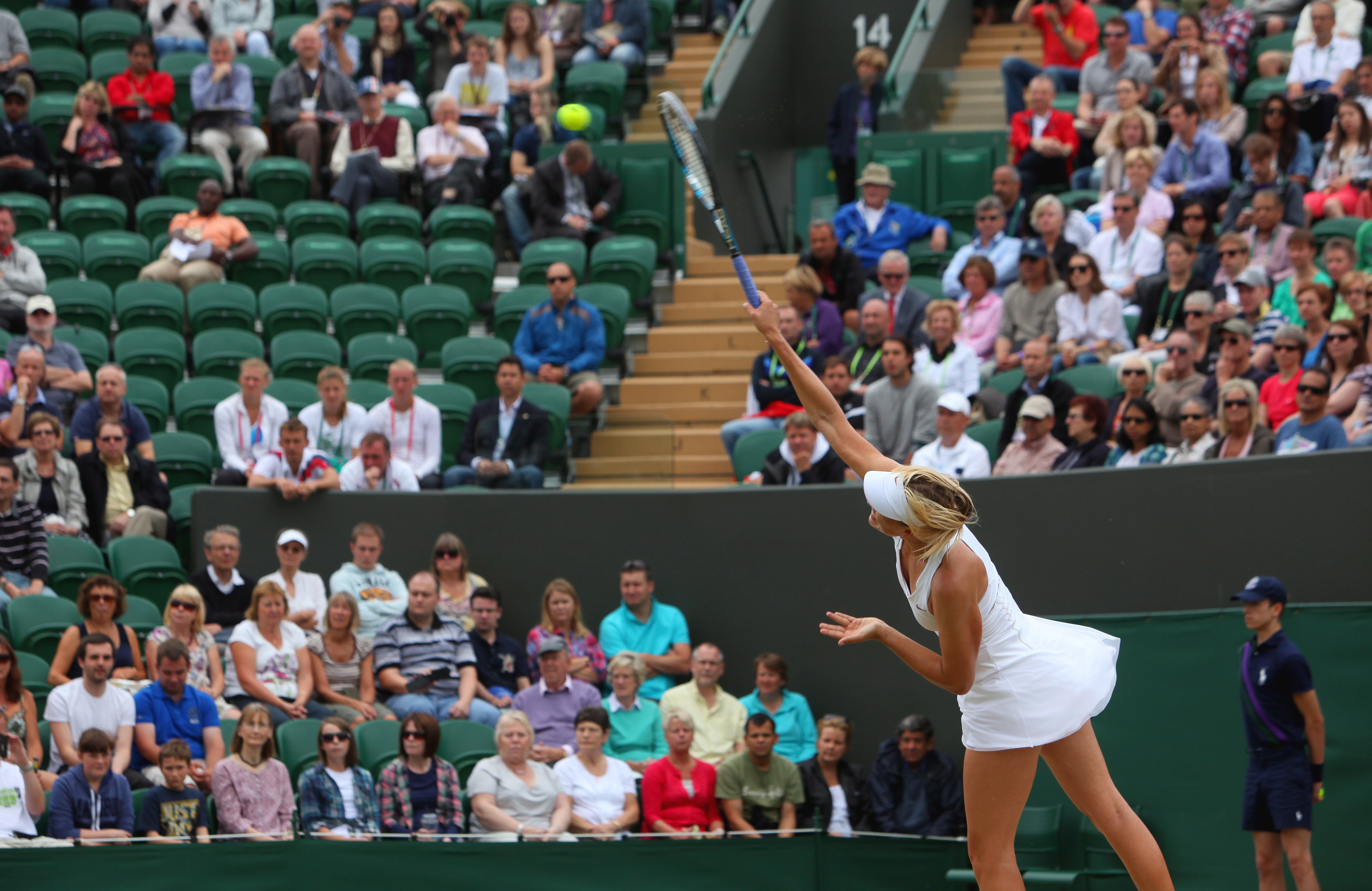 kaneda Maria Sharapova Wimbledon 2011 R 3 7