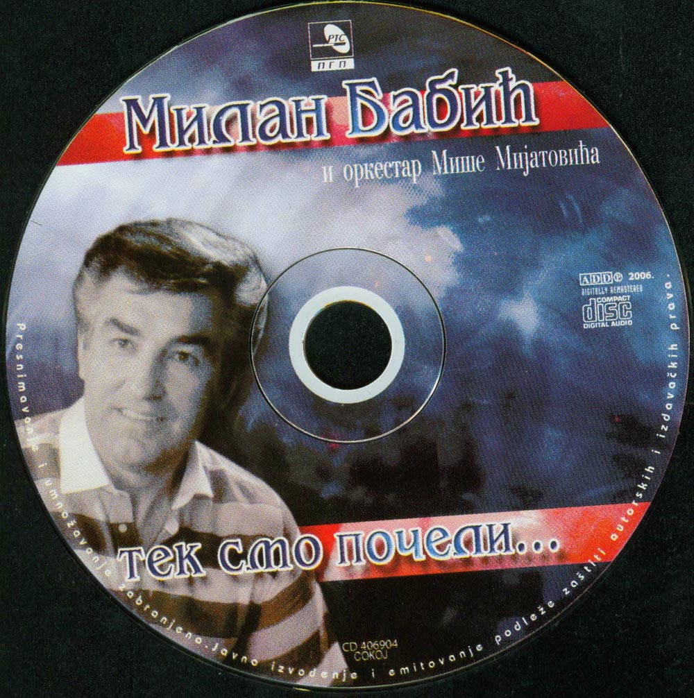 Milan Babic 2006 cd