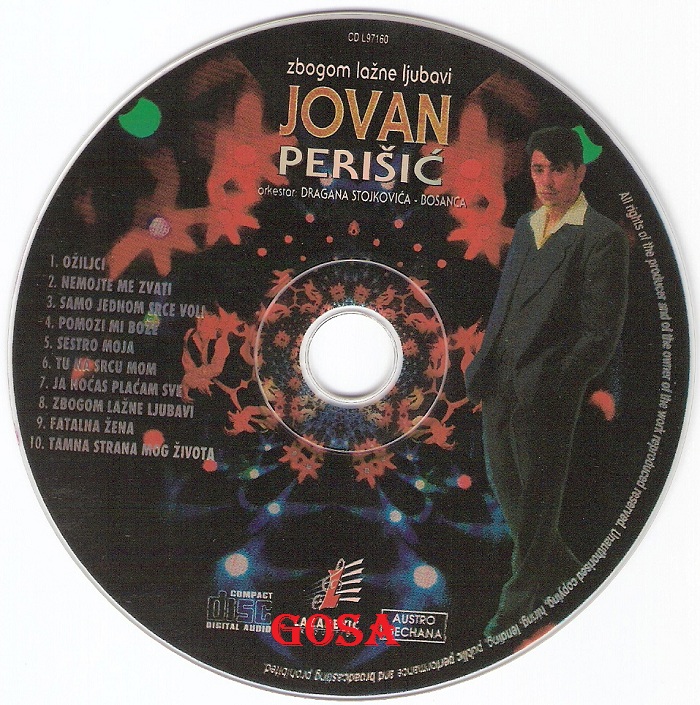 Jovan Perisic 1997 cd