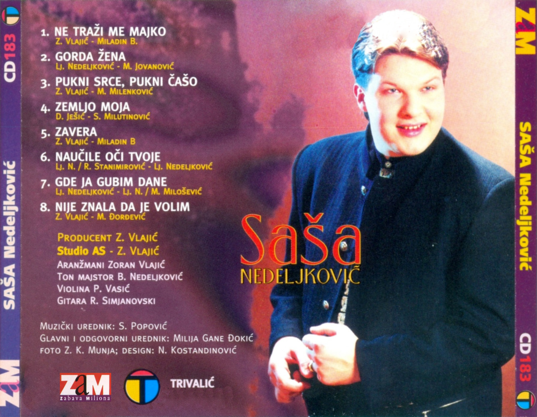 Sasa Nedeljkovic 1997 zadnja