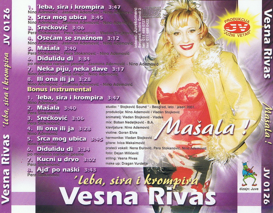 Vesna Rivas 2001 Zadnja