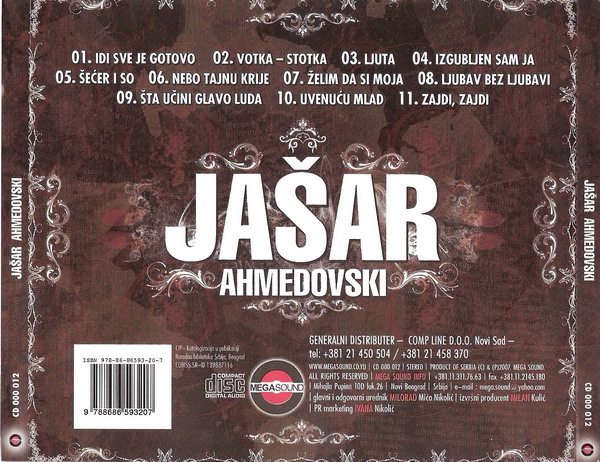 Jasar Ahmedovski 2007 Zadnja
