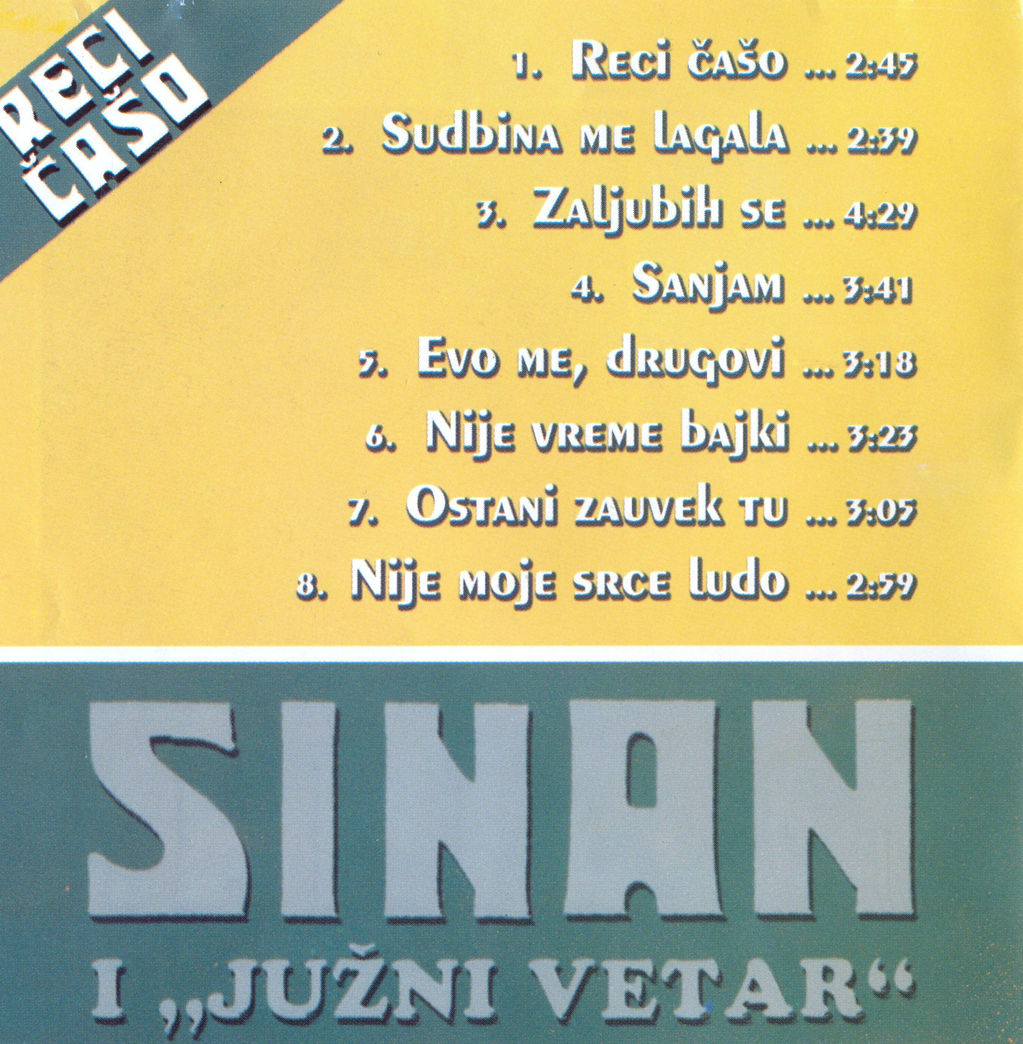 Sinan Sakic 1989 zadnja 1 CD