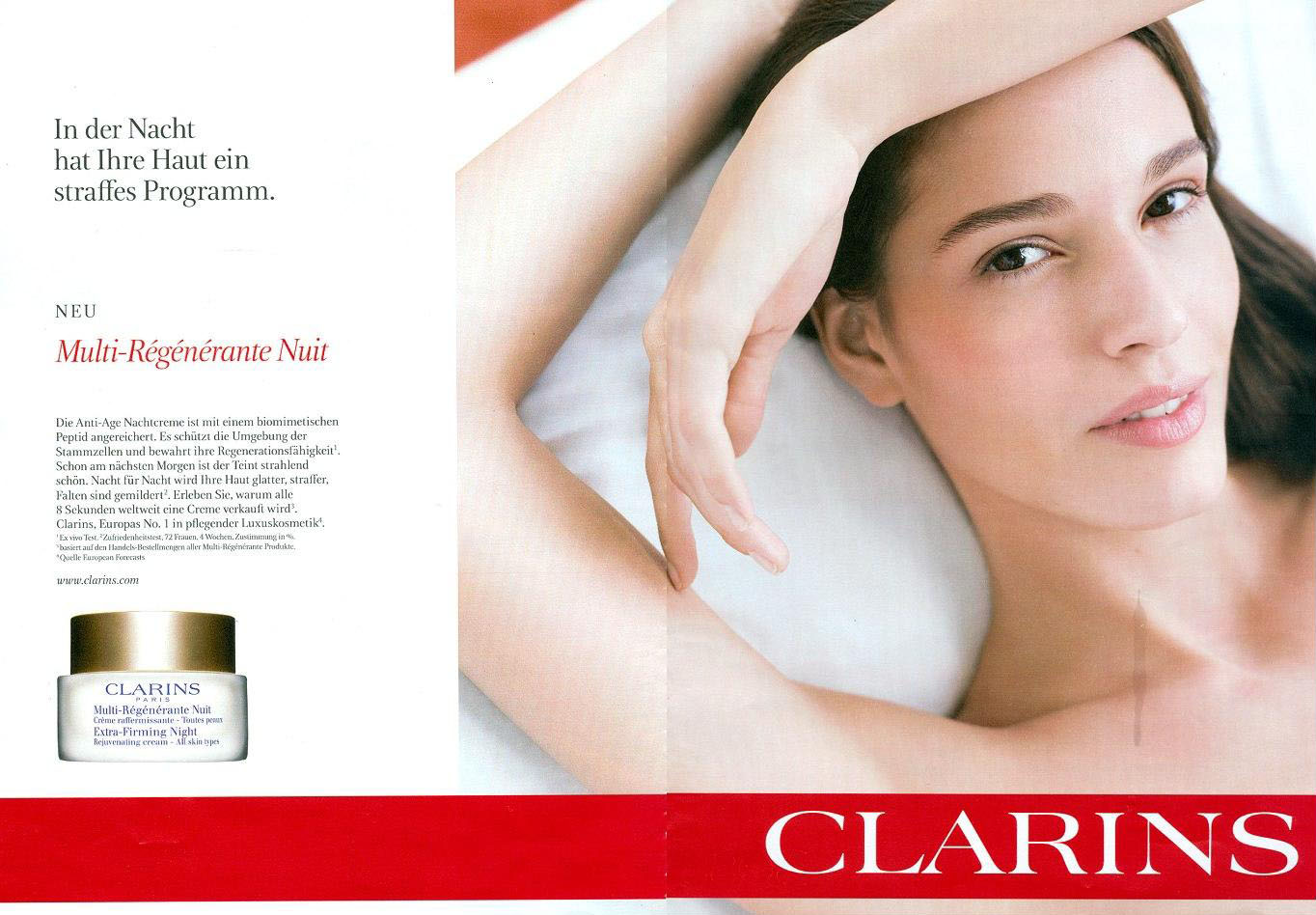 clarins 2 pages