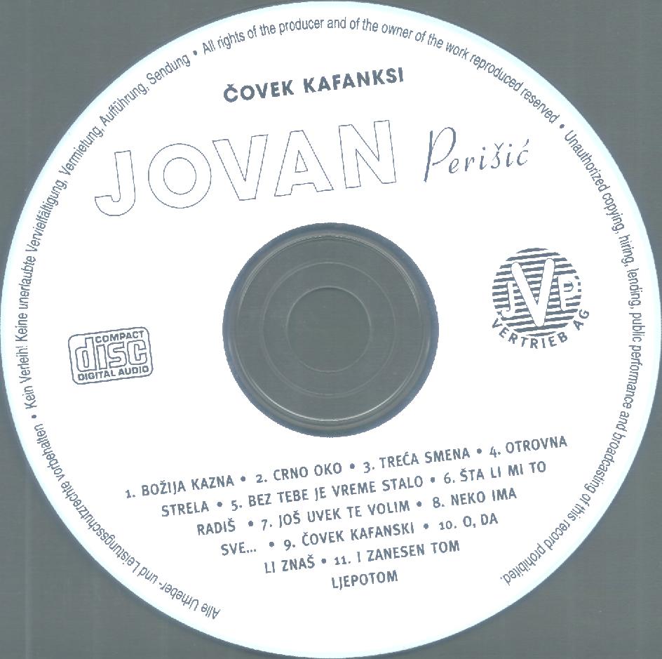 Jovan Perisic 2003 Cd