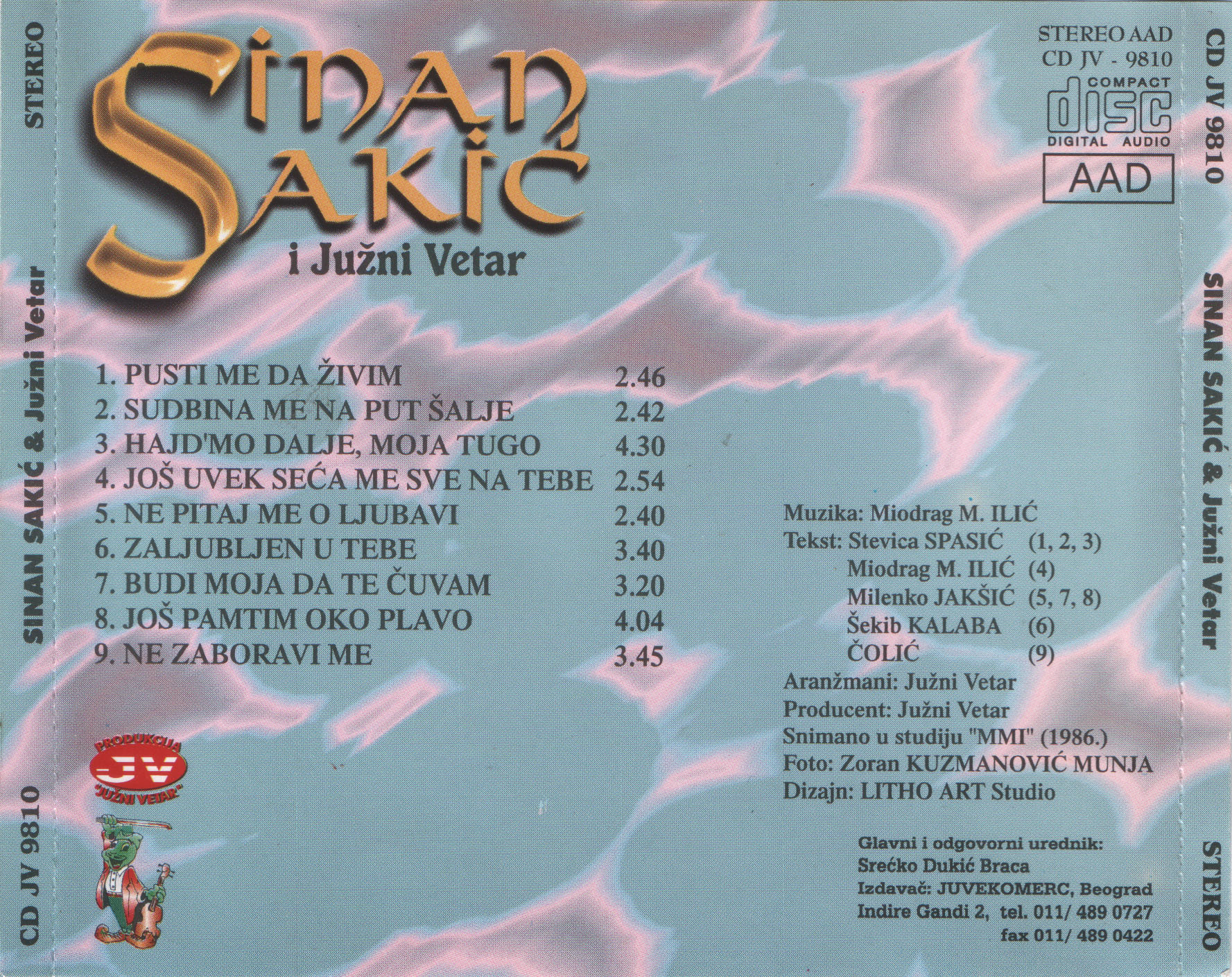 Sinan Sakic 1986 Zadnja