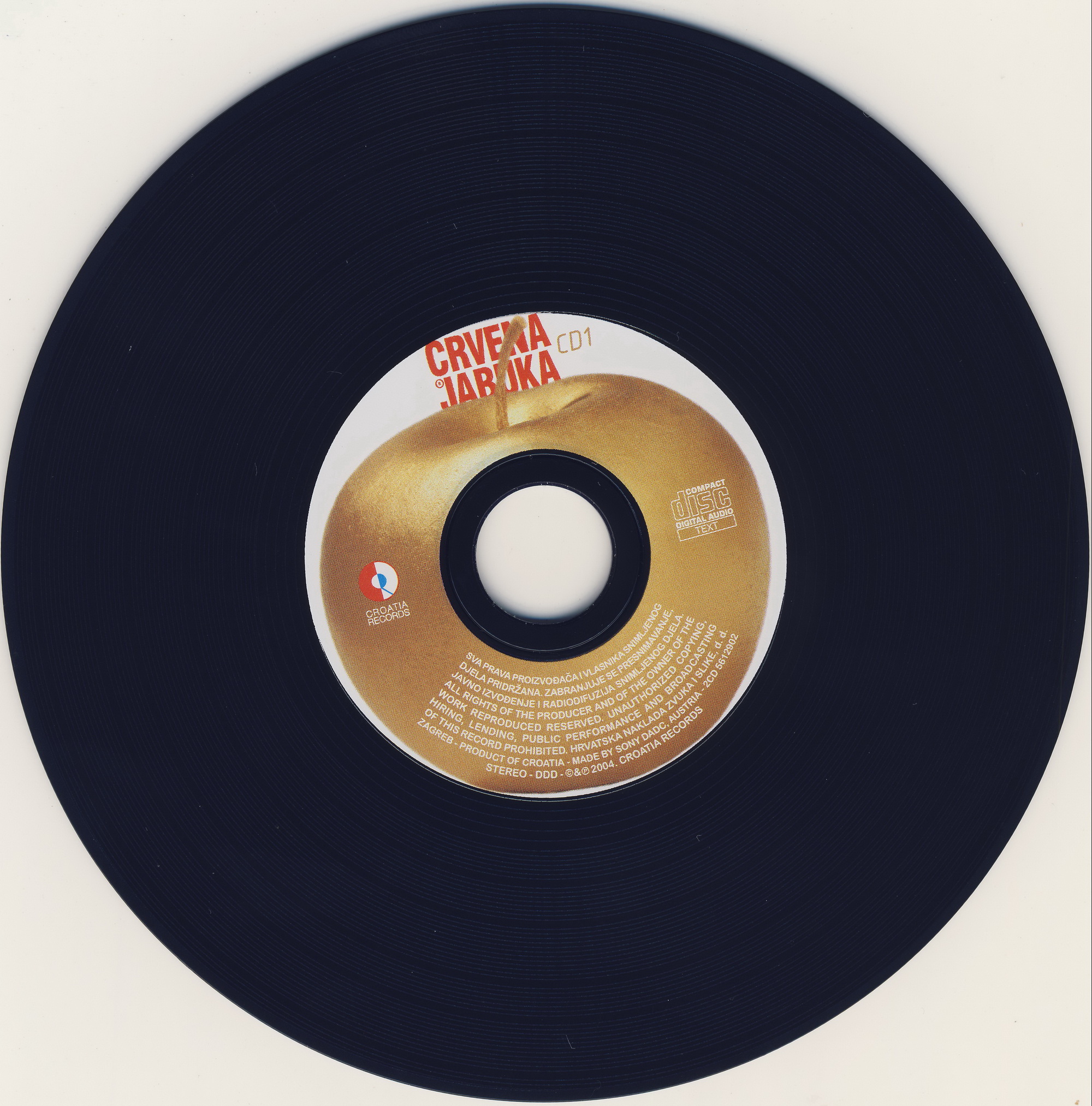 Crvena jabuka Zlatna kolekcija 2004 cd 1