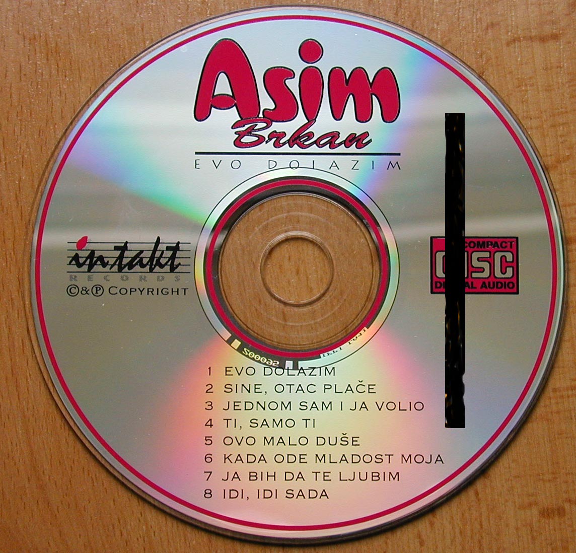 Asim Brkan 1997 CD