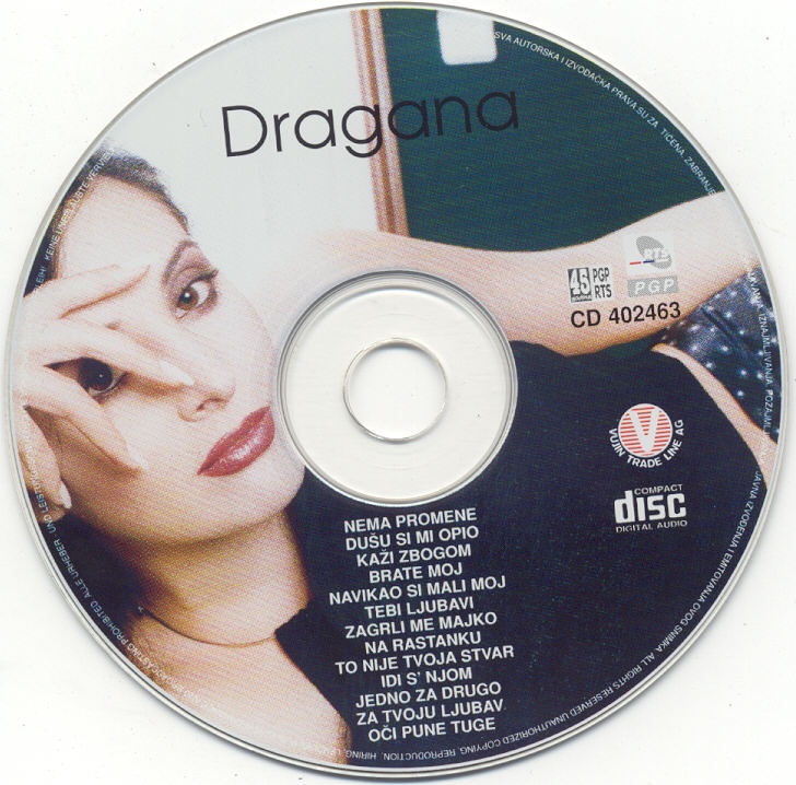 Dragana Mirkovic 1996 Nema promene cd